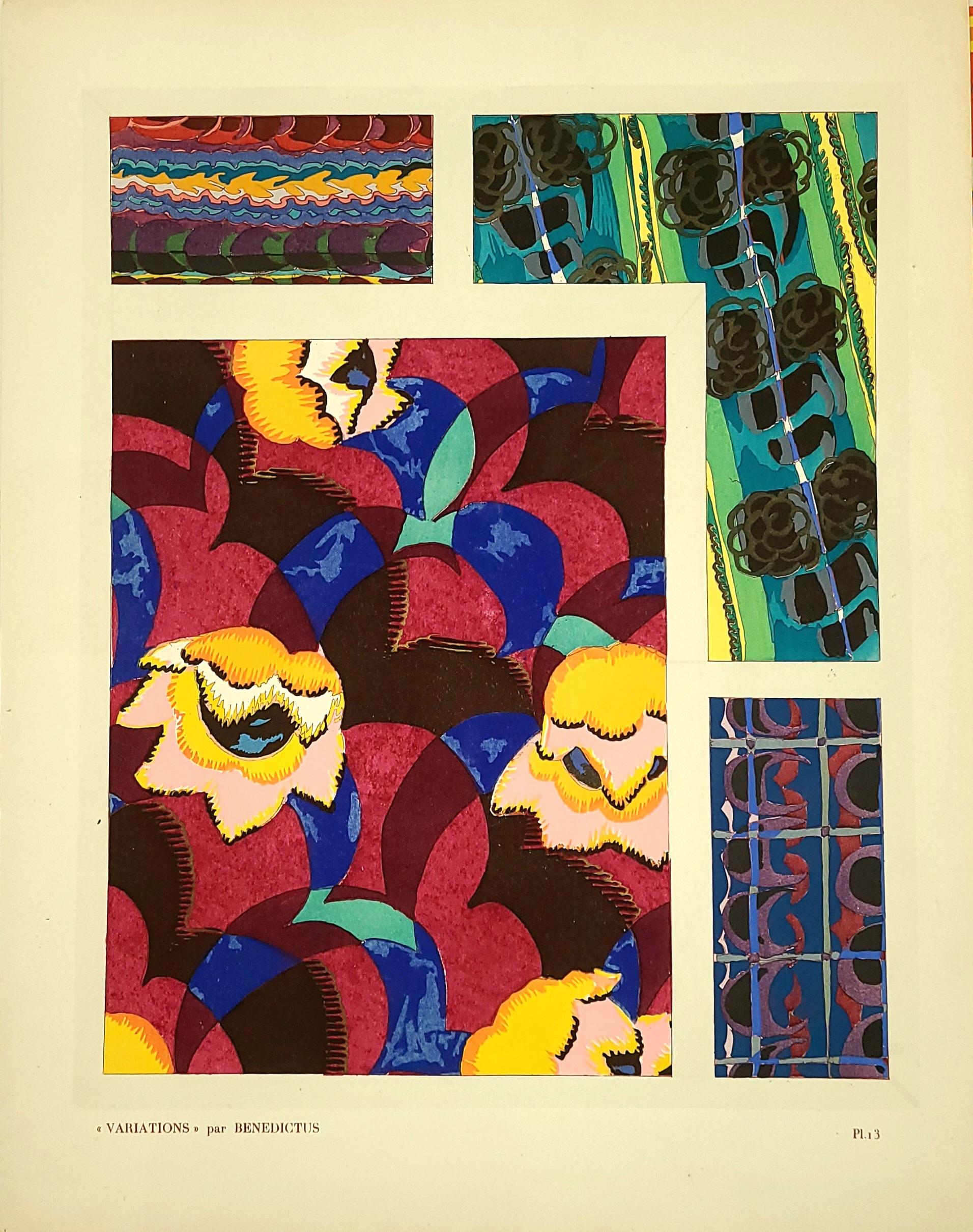 Original Pochoir Art #13