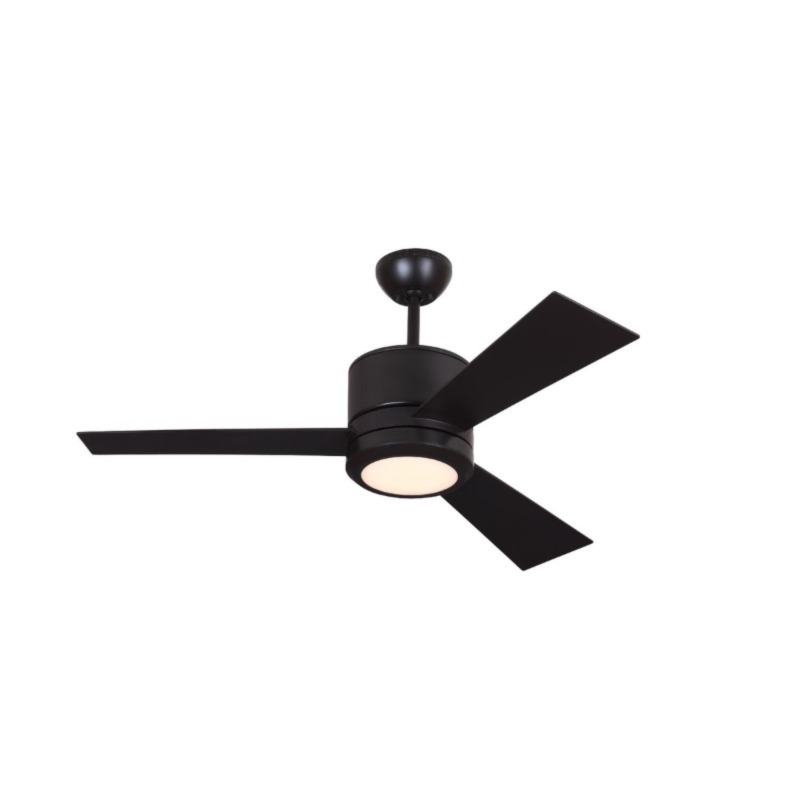 Hicks 60 in. LED Indoor Hand Rubbed Antique Brass Ceiling Fan with Light  Kit and Remote Control