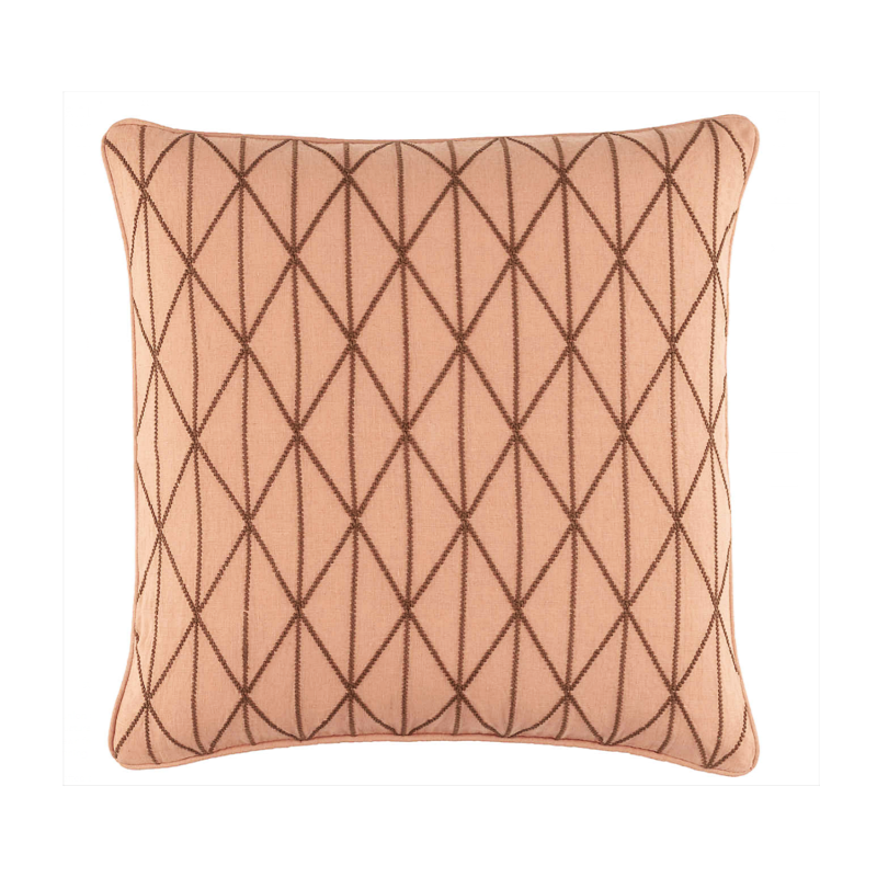 Adger Embroidered Nude Pillow - KBK To The Trade