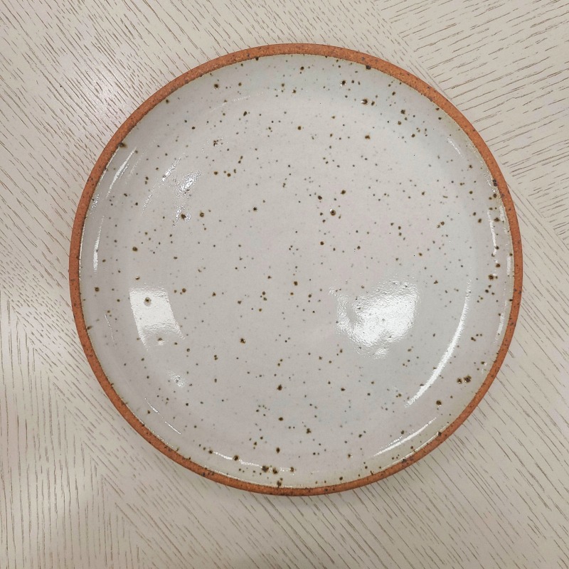 Firebrand Pottery, Handmade Fiorella Banded Salad Plate