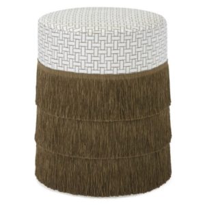 Westby Cylinder Swivel Ottoman