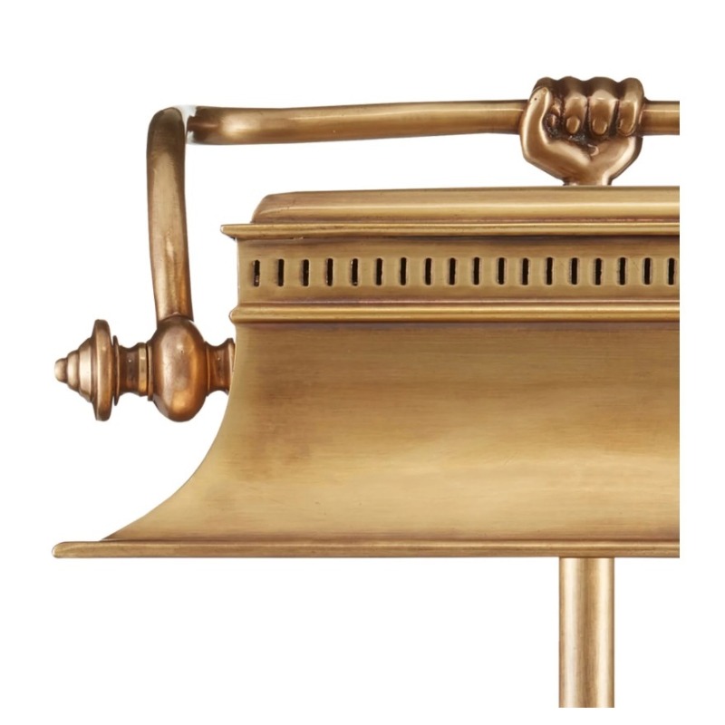 Malvasia Brass Desk Lamp-Detail