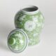 IMPERIAL LOTUS LIDDED GINGER JAR-Opened