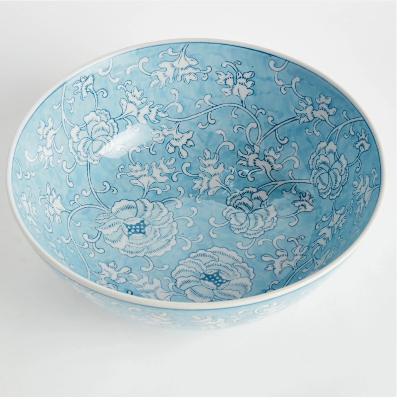 MONARCH LOTUS DECORATIVE BOWL-Inside