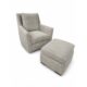 Womb Swivel Glider & Ottoman