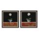 Chinoiserie Stems Framed Canvases