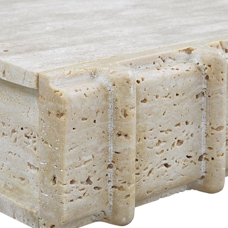 Novel Box - Travertine Large_Detail