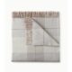 York Merino Wool Plaid Throw Blanket - Thumbnail Image 1